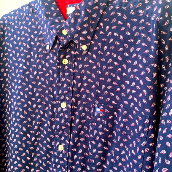 Vintage Tommy Hilfiger button up - Picture 2 of 4